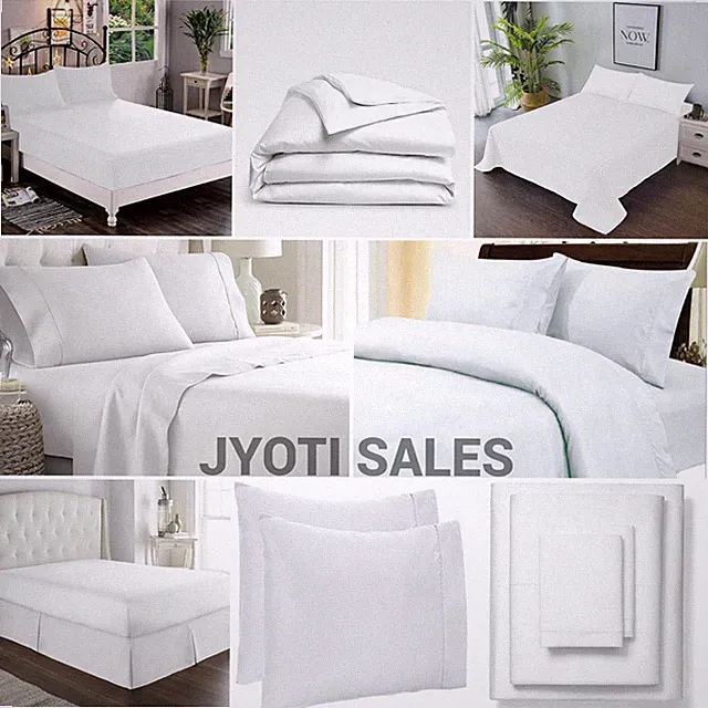 100% Egyptian Cotton 1000 Thread Count White Solid Select Sheets OR Duvet Covers