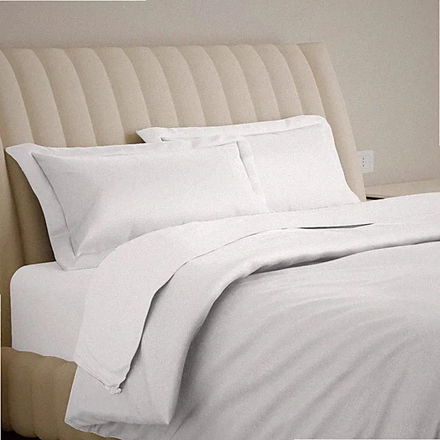 100% Egyptian Cotton Duvet Cover Queen Size - 800 Series Tulips Collection 3...