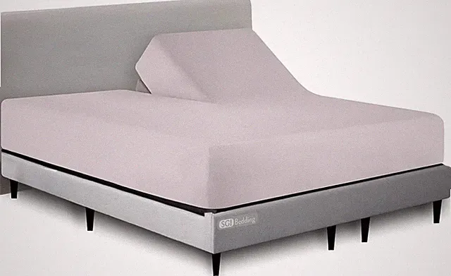 28 Cal King Split Top Flex Head Fitted Sheet ONLY 100 Egyptian Cotton Sheet 1...