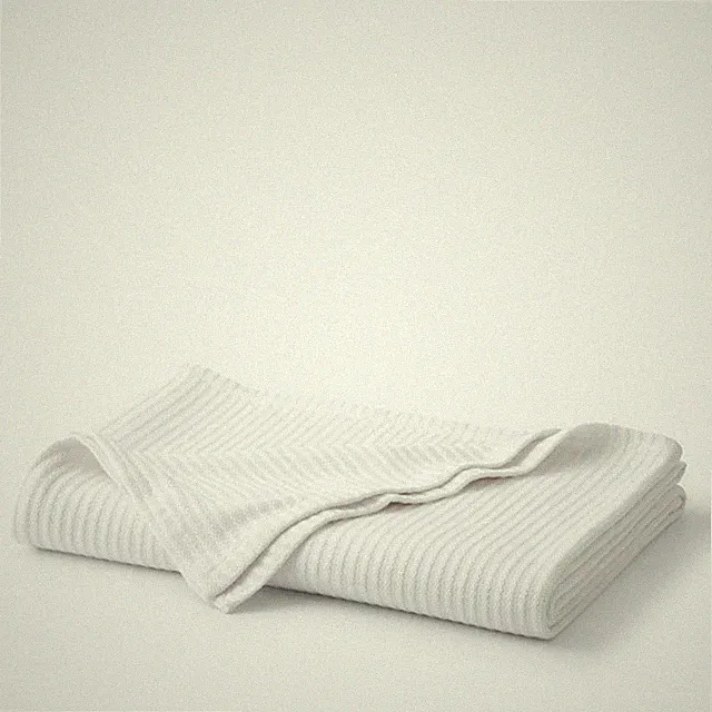 Egyptian Cotton Blanket - White, Full/Queen...