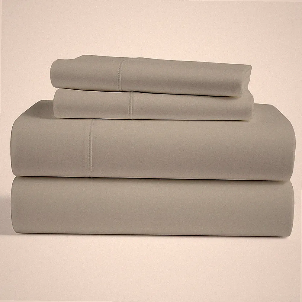 King Giza Egyptian Cotton Sheet Set 4 Piece, 100% Long Staple Cotton Luxury H...