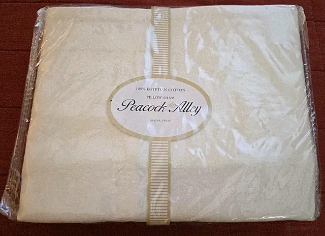 Peacock Alley Cottage Rose Matelasse Standard Pillow Sham Ivory