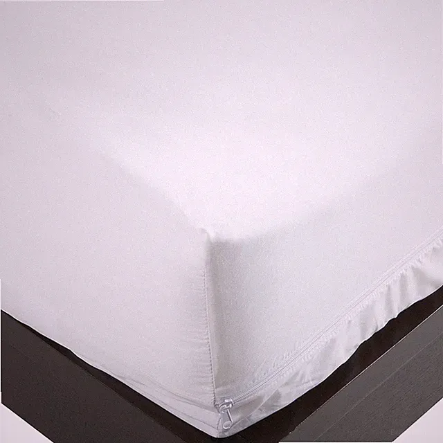 Premium 100% Cotton Queen Mattress Protector - Hypoallergenic & Dust Proof
