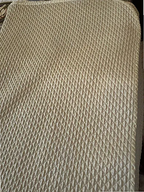 S.D.H Fine European Linens 100% Egyptian Cotton Made In Italy King SZ Quilted