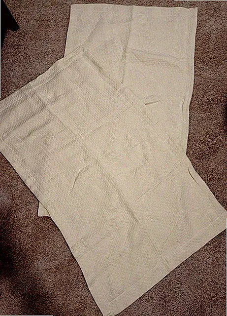 Superior 100 Percent Egyptian Cotton Quilted King Size Shams Set of Two Ivory