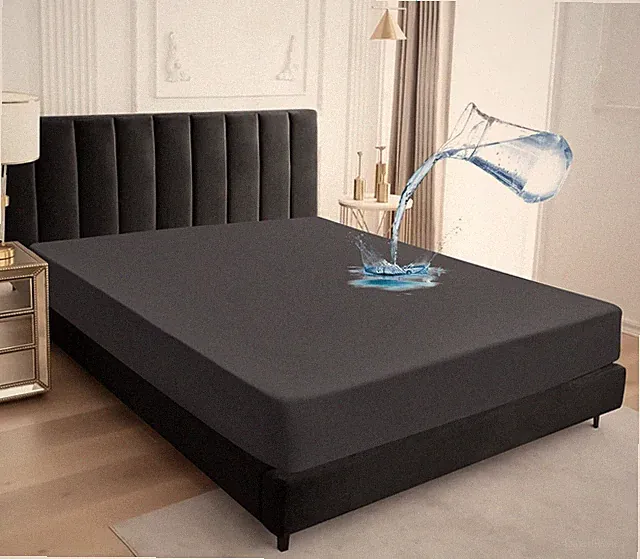 Waterproof Mattress Protector 18" Deep Pocket Bed Pad Cover Twin Full Queen King